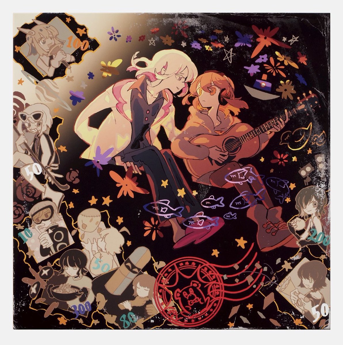 ずっと真夜中でいいのに。1st Full ALBUM「潜潜話」アナログレコードの