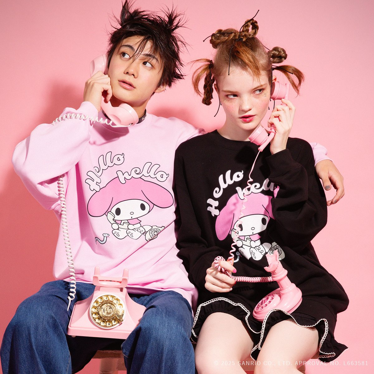 ⚠️受注生産決定📣🆕／ MILK（ミルク）×マイメロディ＆クロミのコラボ