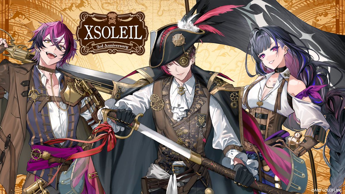 XSOLEIL 3rd Anniversary 受注販売決定！】 #NIJISANJI_EN より