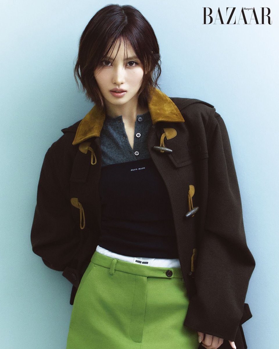MOMO が @HarpersBazaarJP 1・2月合併号に登場。 #MOMO の最新の