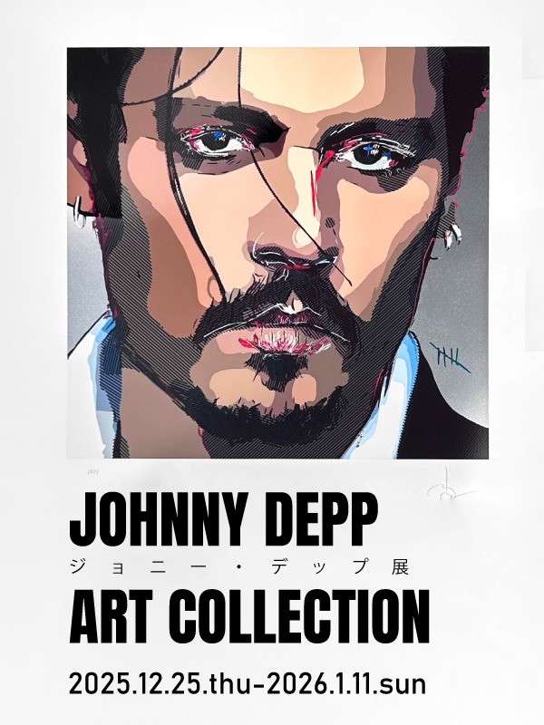 明日から開催！】JOHNNY DEPP ART COLLECTION（ジョニー・デップ展）12