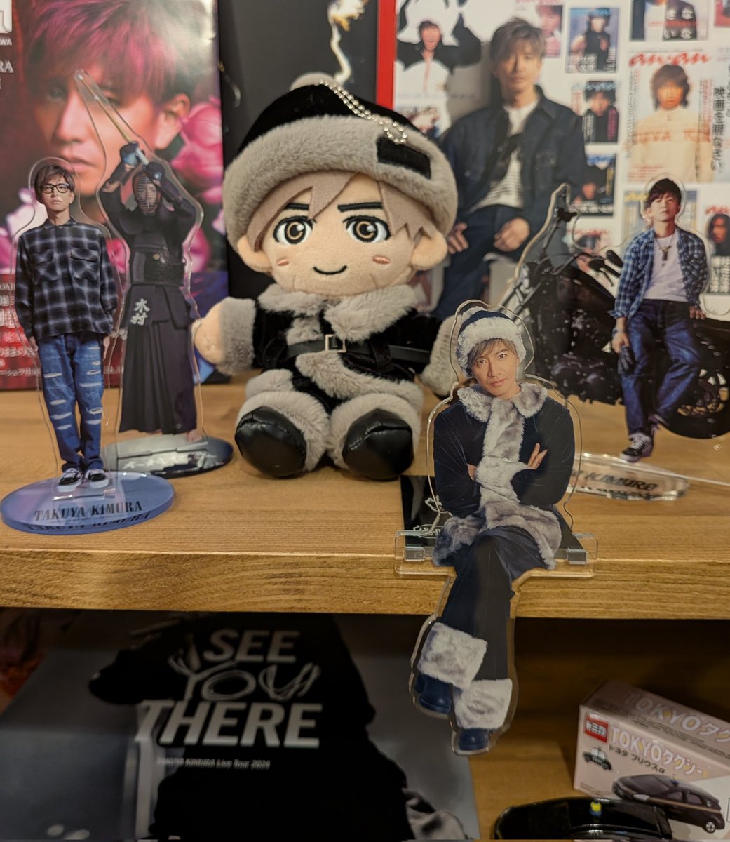 たっくんからCrewへのXmasプレゼントだね🎁✨ ブラックサンタ可愛い