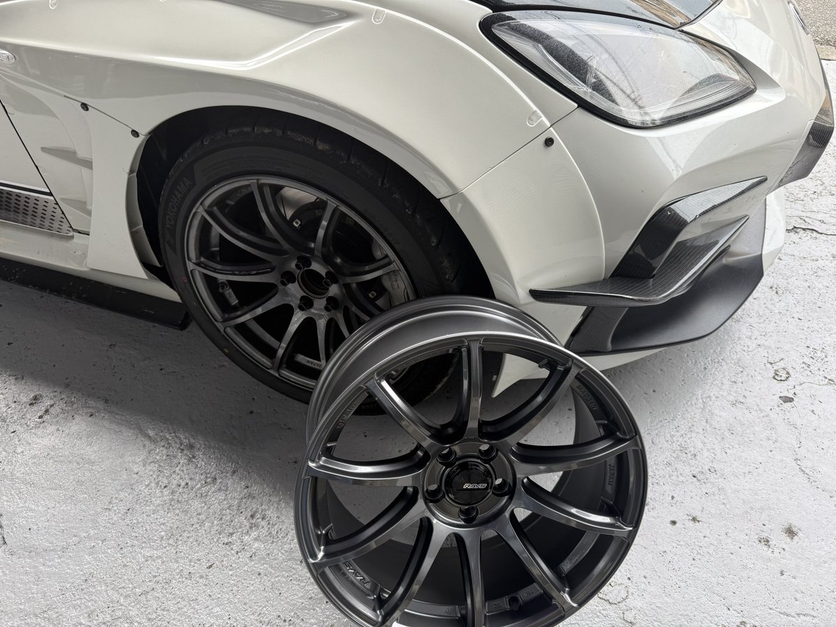 57TR サンプル来たぜ！ 神サイズホイール第2弾‼️ 17インチ7.5J +28 5H