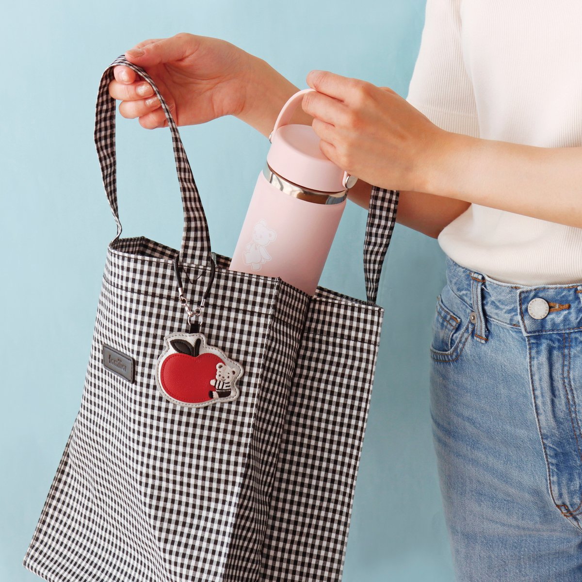 再入荷のお知らせ／ ギンガムチェックのトートバッグを再販売！ 🕒12月