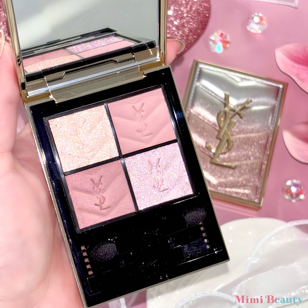 グラデのパケが天才的な可愛さ💗 イヴ・サンローランの春限定アイ