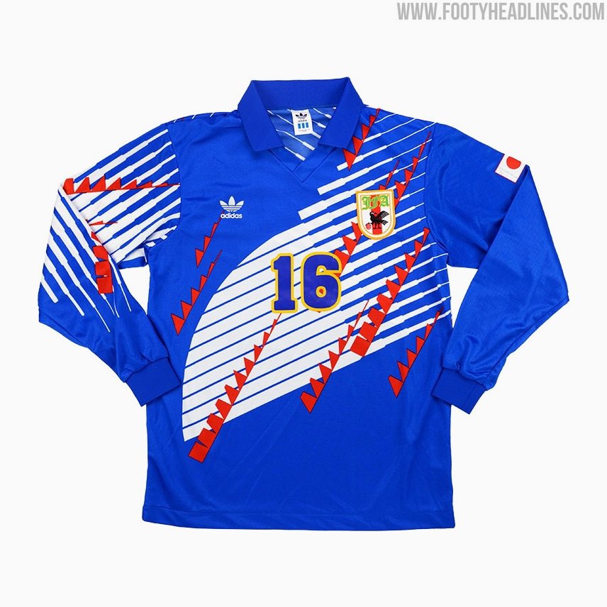 アディダスが1993年の日本代表復刻ユニフォームを発売へ🔥🇯🇵