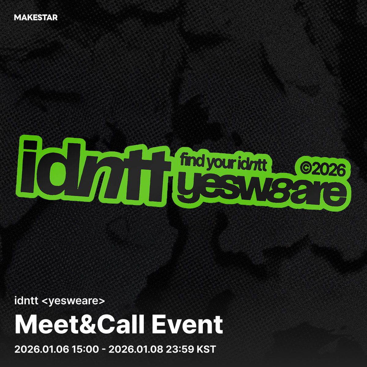 idntt ジウン yesweare ヨントン サインポラ 直筆サインチェキ 岩瀬洋志/会員限定＞ランダムチェキ風カード（全10種／各2枚入り