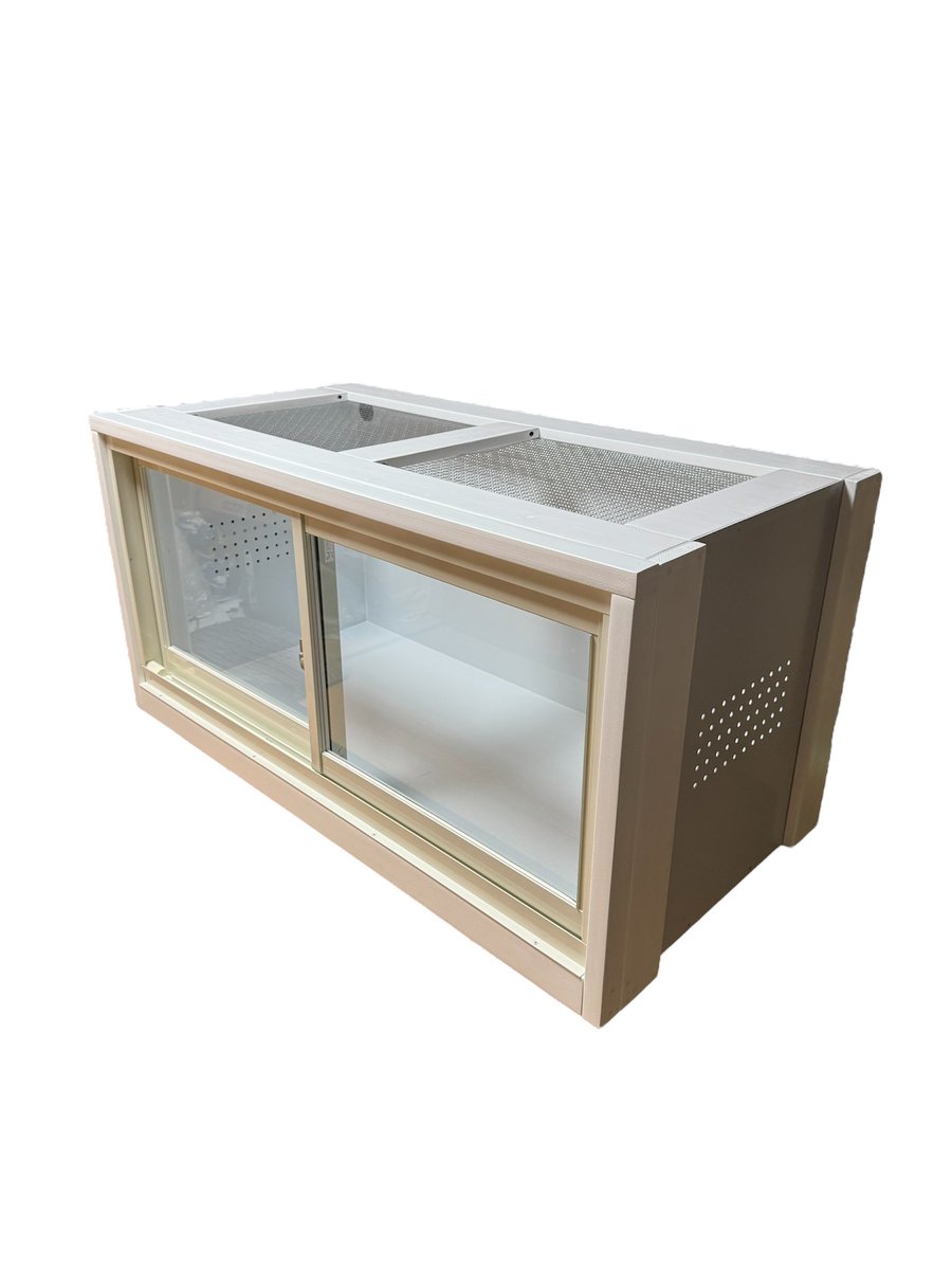 爬虫類ケージ 80×40×40㎝ アルミ複合板防水 ストッパー付属 Amazon