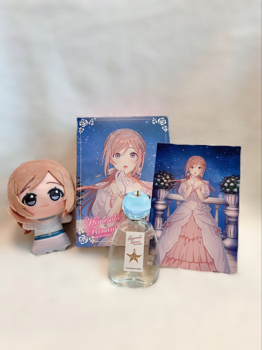 学マス ×#Anideal コラボ香水が届きました🎀 莉波ちゃんがお姫様みたい