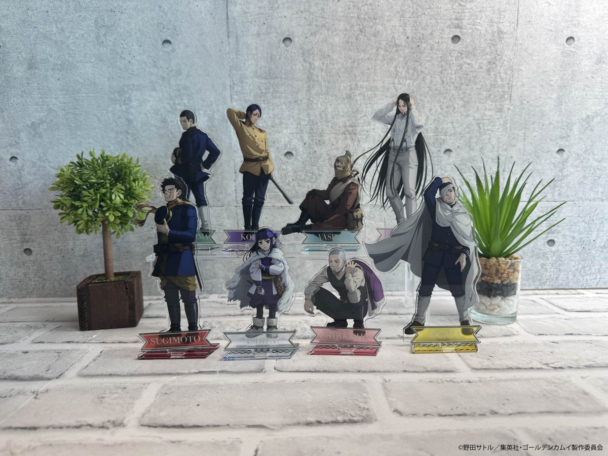 販売グッズのサンプルが公開！ POP UP STORE ゴールデンカムイPLAZA