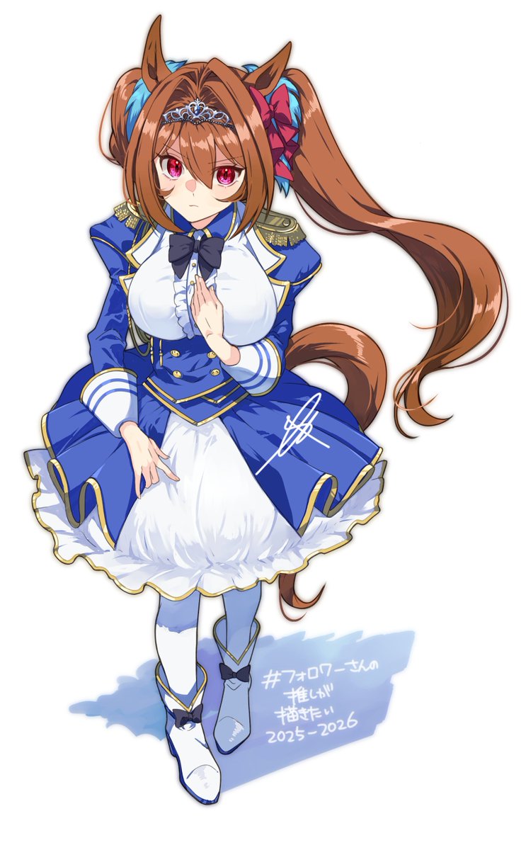 ダイワスカーレット(ウマ娘) 「#フォロワーさんの推し描きチャレンジ
