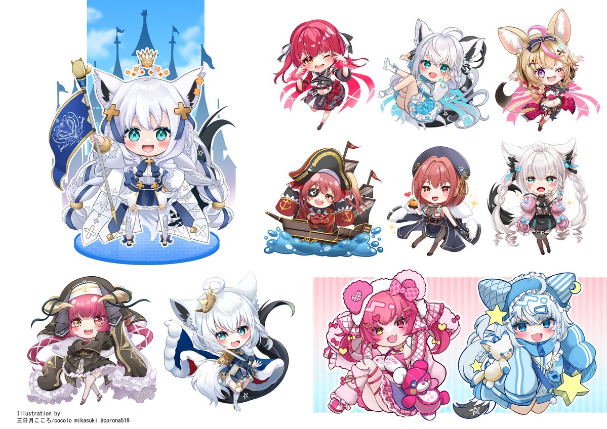 三日月こころ｜Skeb＆お仕事募集中 (@corona519) / Posts / X