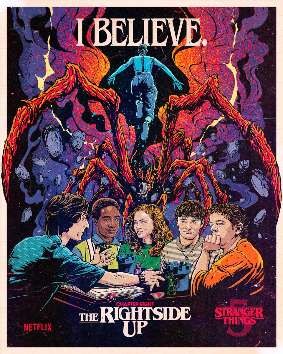 第8章『裏側の世界』 🎨 @thebutcherbilly #ストレンジャーシングス