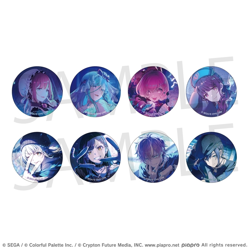 ✨1月29日発売✨／ 「＃プロセカ」グリッター缶バッジ イベント