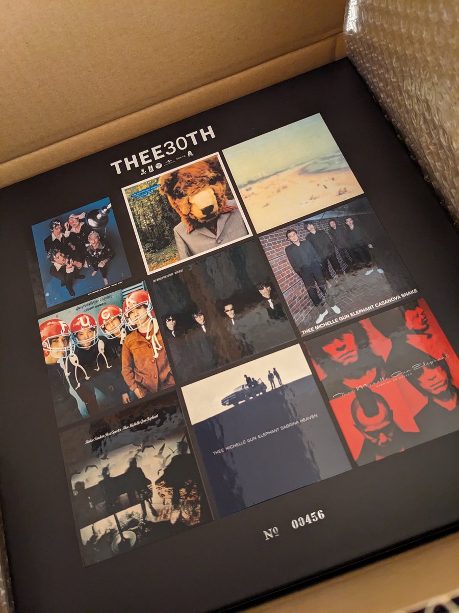 ミッシェルのアナログ収納BOX！ 抽選当たった！！ レコードの事ばかり