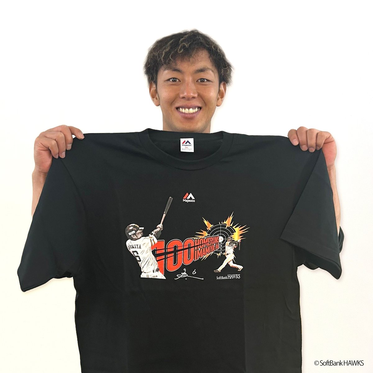 ⚾#今宮健太 選手通算100本塁打記念グッズ⚾ 受注アイテムの締め切りは