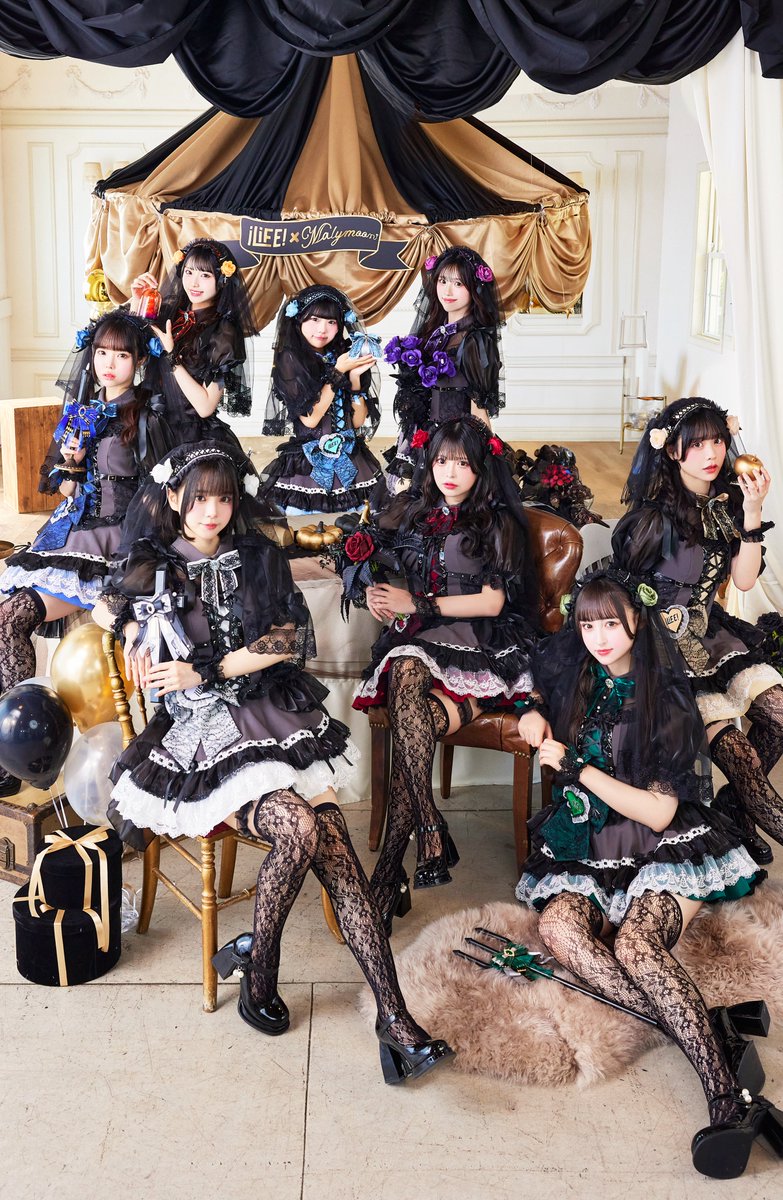 🖤 iLiFE! × Malymoon 🖤🥀 大反響♡#iLiFE スペシャルコラボ