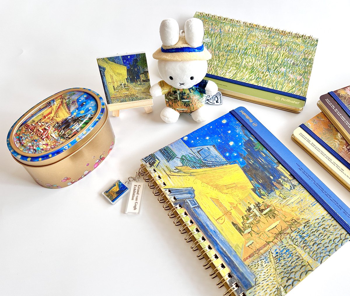 大ゴッホ展のグッズ（9月20日購入品） ロルバーンはポケット付きメモL