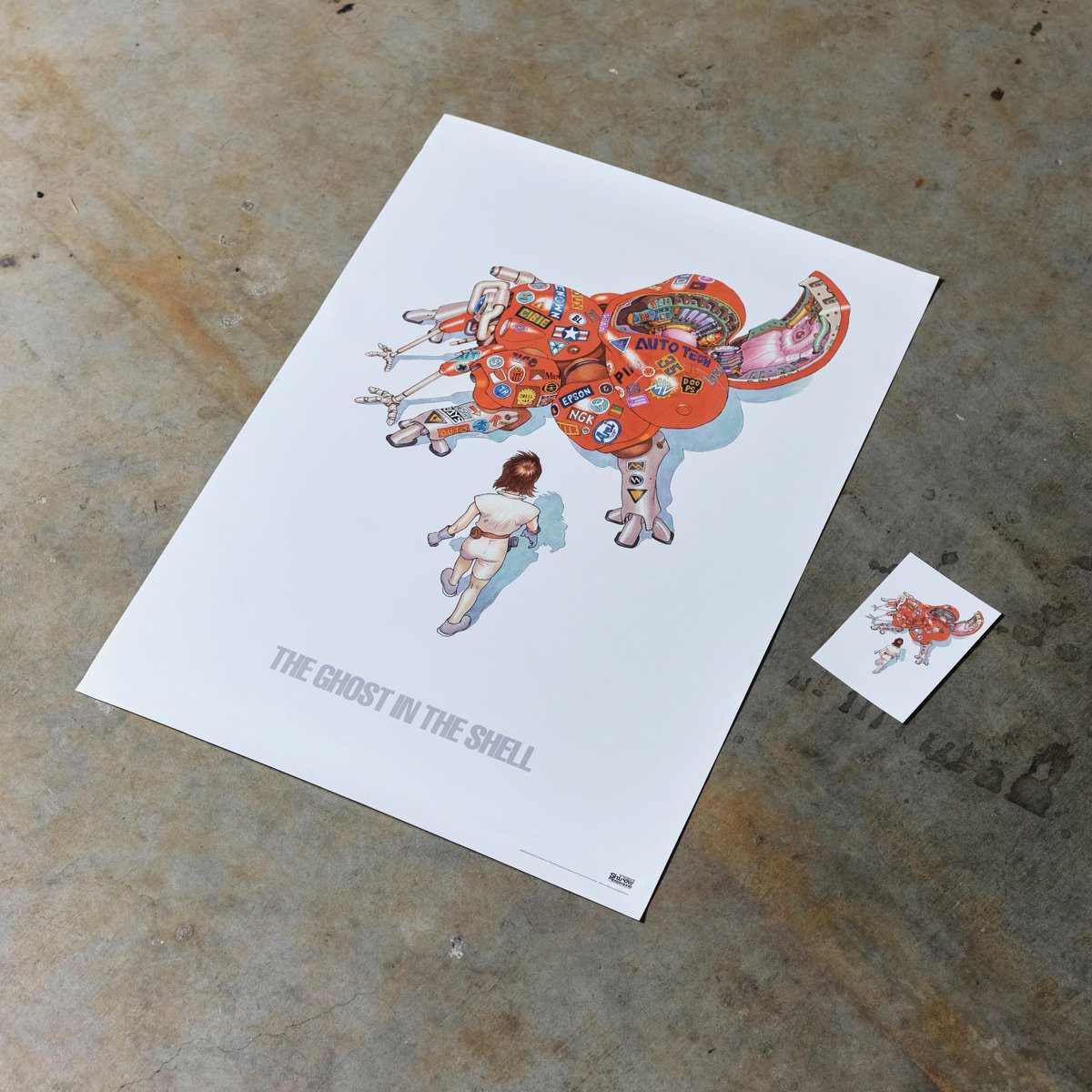 ◤「大友克洋×攻殻機動隊」 描き下ろしオリジナルグッズの会場先行発売