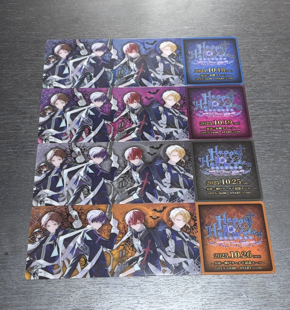 入場者特典のレプリカチケットです！