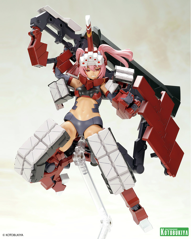 デコマス初公開】 フレームアームズ・ガール 輝鎚・甲のバリエーション