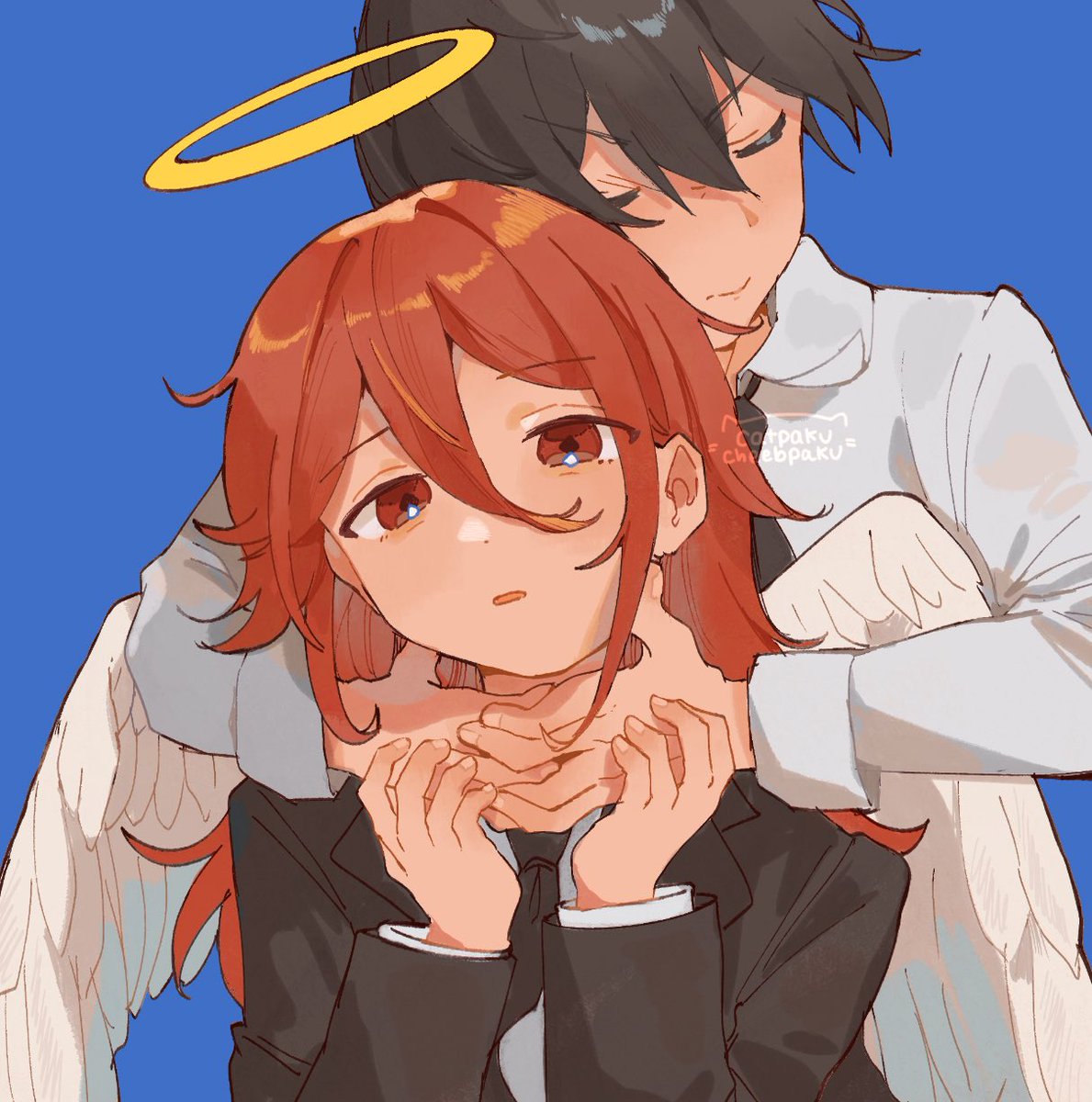 天使の悪魔 ,早川アキ 「#chainsawman #チェンソーマン」|paku 🌸shop