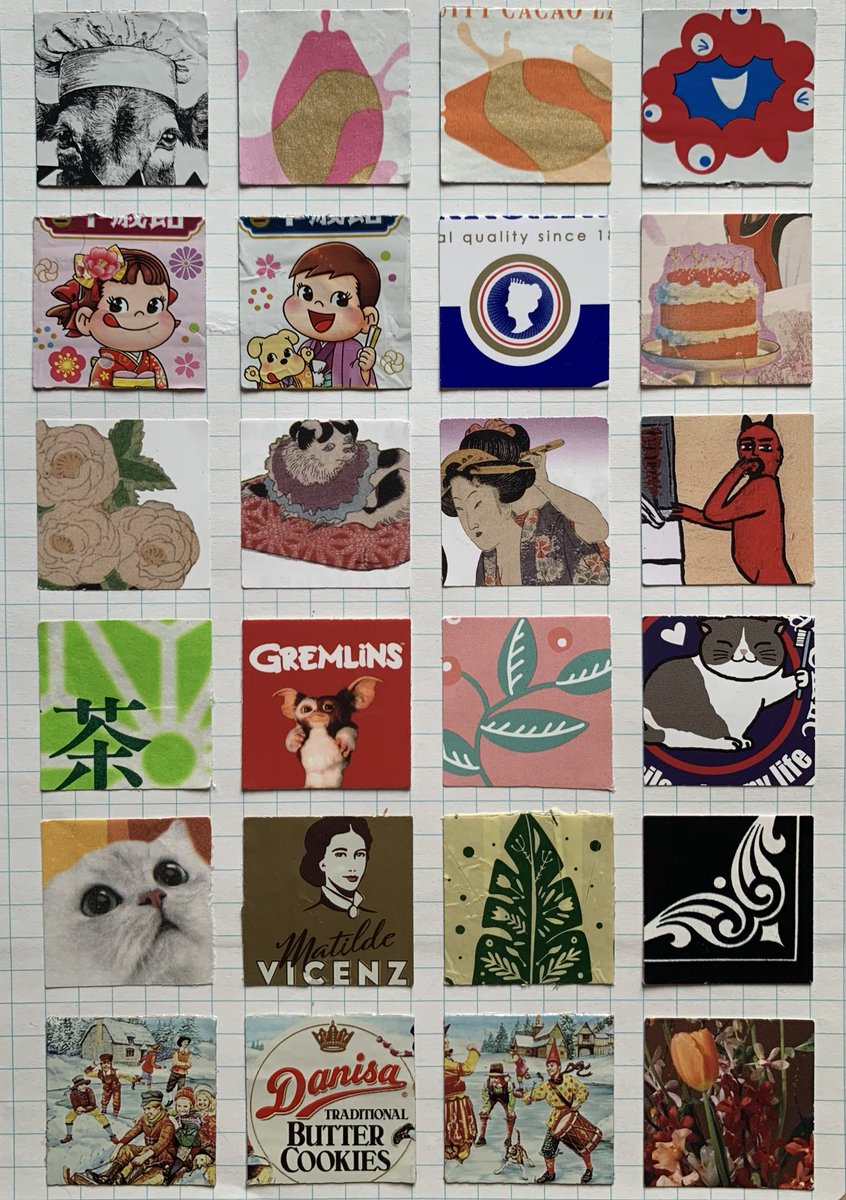 ジャンクジャーナルどハマりしたキッカケはこれ。🔲1インチの四角