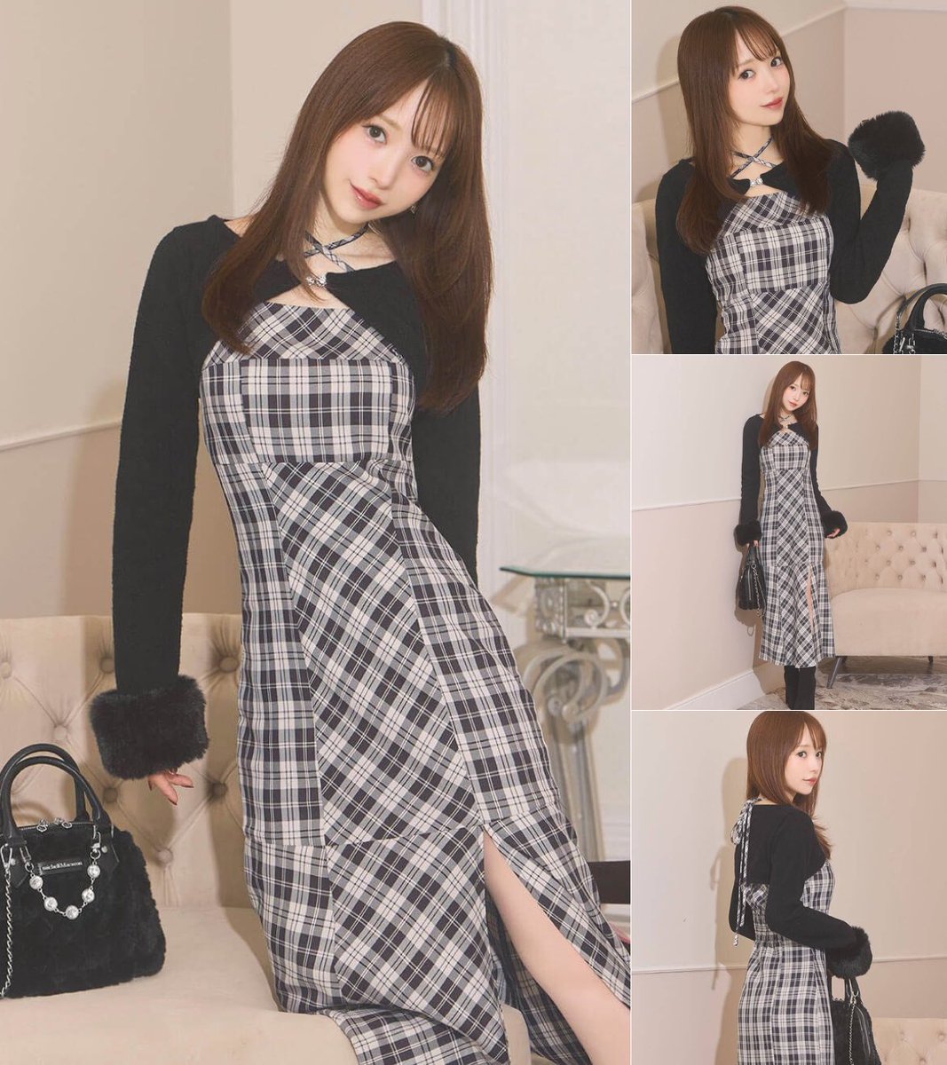 𝐍𝐄𝐖 𝐀𝐑𝐑𝐈𝐕𝐀𝐋 】 同チェック柄のボレロワンピ2型が発売開始