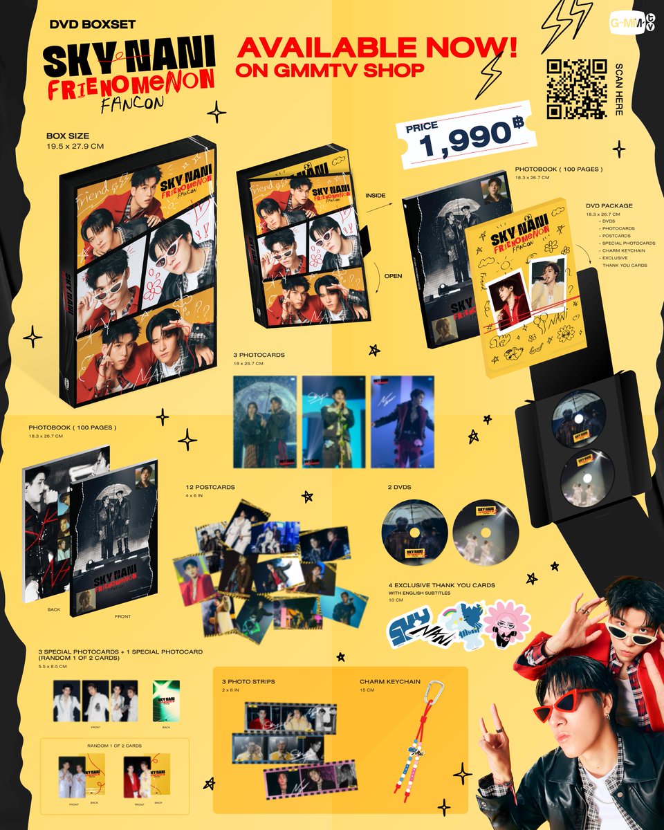 AVAILABLE NOW! DVD BOXSET SKY-NANI FRIENOMENON FANCON ON GMMTV