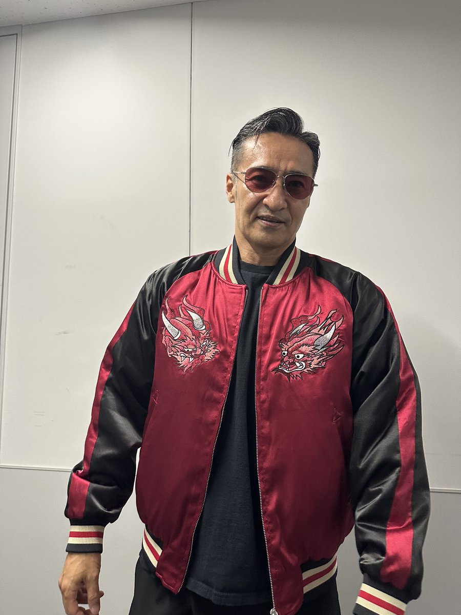 田村悠人』で田村が背負っている不動明王をデザインしたスカジャン