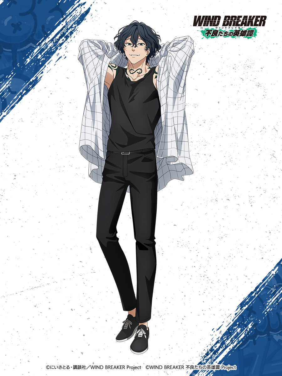 WIND BREAKER】 TSUTAYA 原画缶バッジ棪堂哉真斗まとめ売り
