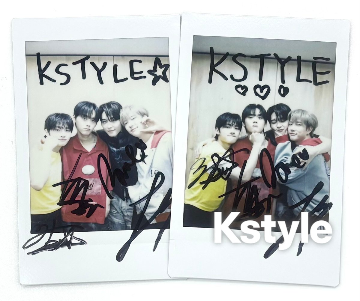 Kstyle13周年プレゼント🎁】 ONE PACT直筆サイン入りチェキを 抽選で2
