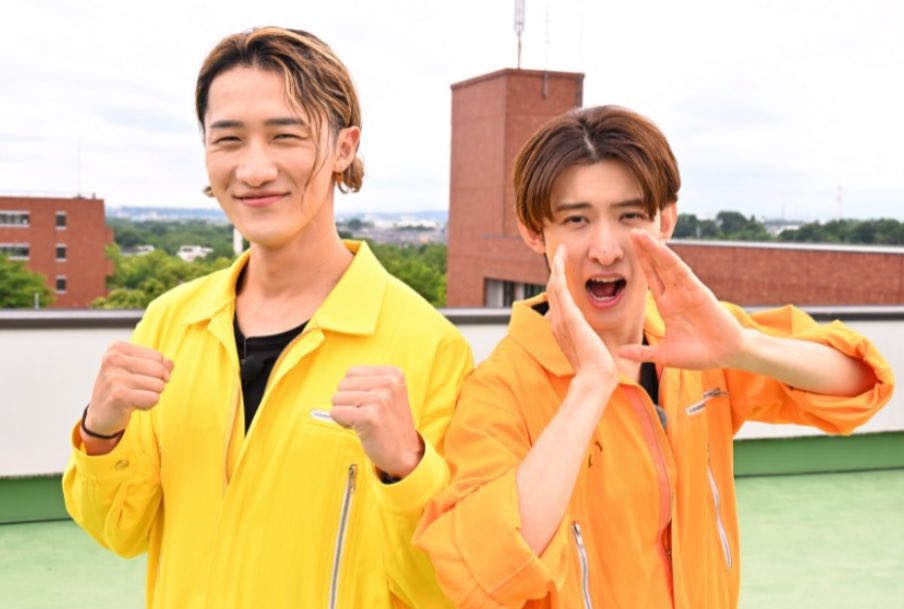 ひーくんの髪型が2つに縛ってるみたい💛 #それスノ #岩本照 #向井康二