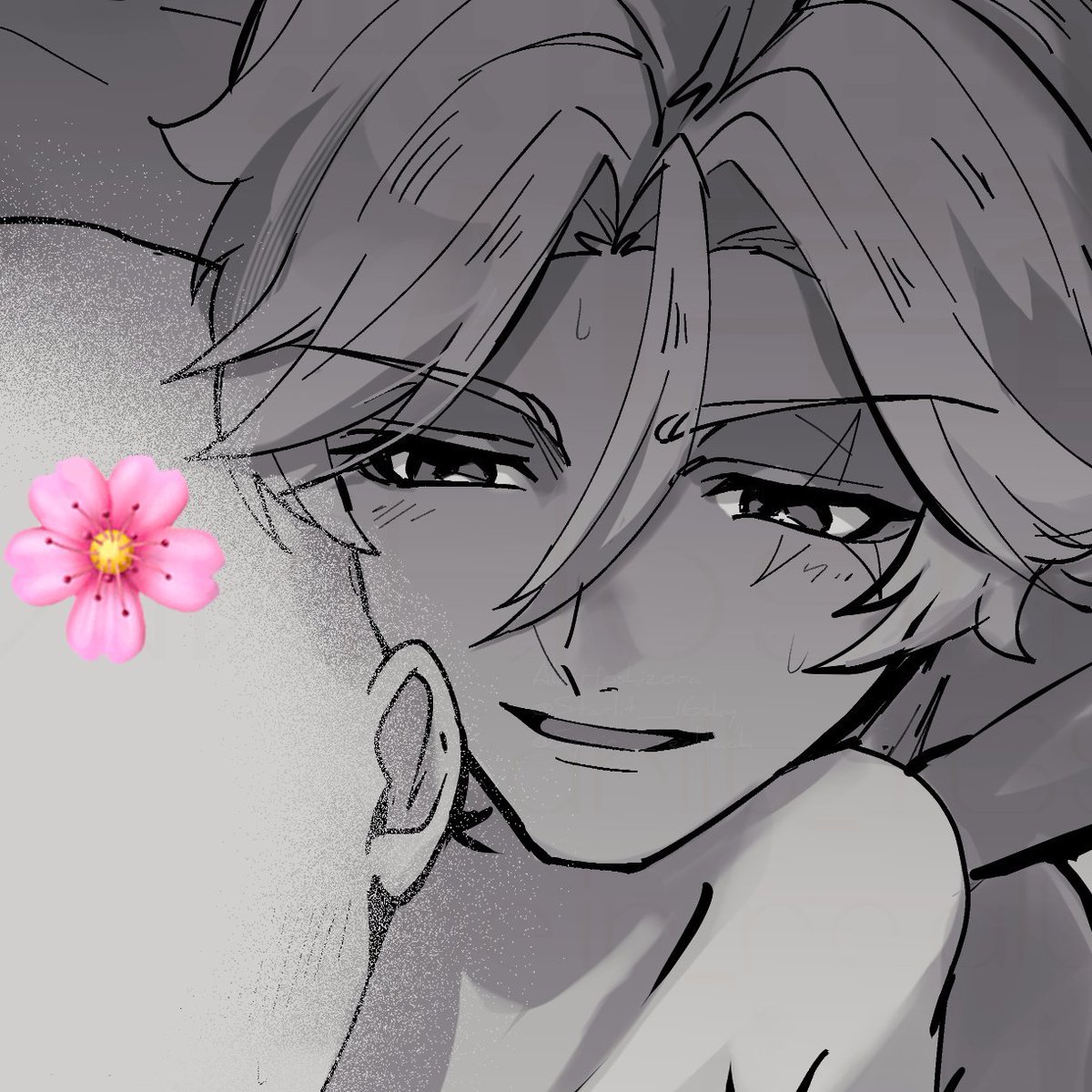 夜のgnsnプラス 🥼夢絵（1枚のみ） ※成人向け ※白ﾊｹﾞ夢主あり ※ﾌｫﾛ限