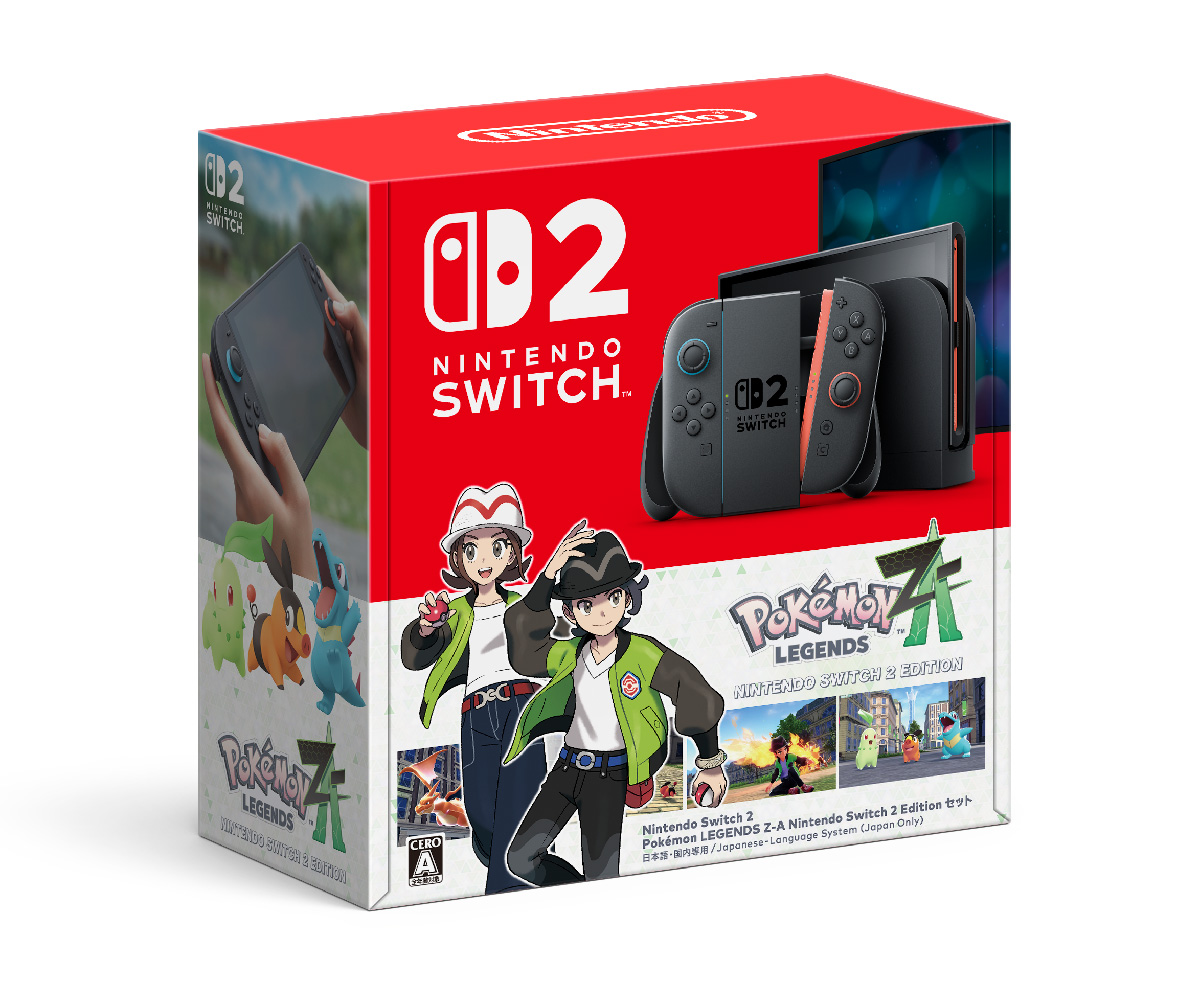 Pokémon LEGENDS Z-A Nintendo Switch 2 Edition同梱版が発表 2025年10