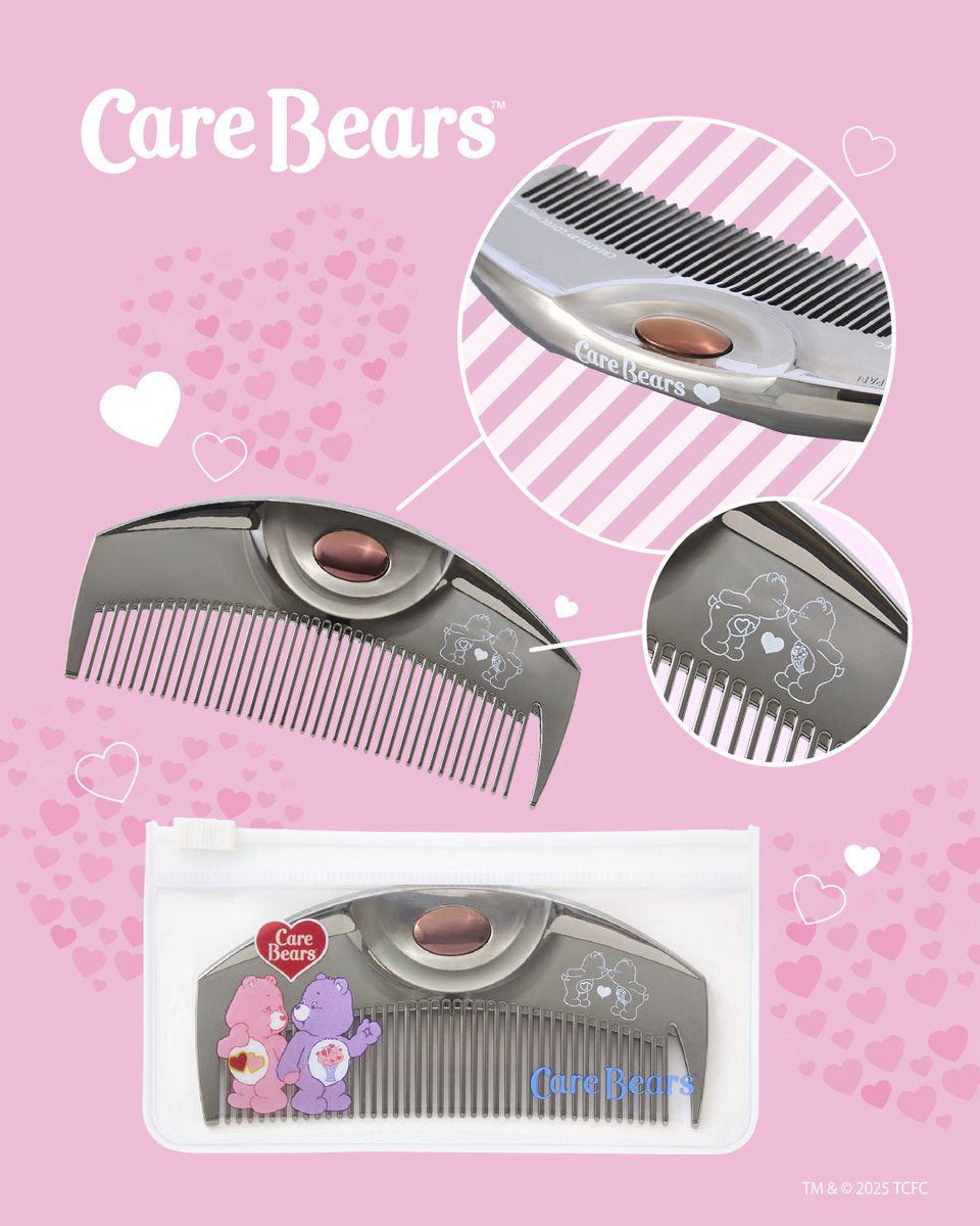 🖤ケアベア™が描かれたラブクロム のヘアコームががPLAZAに登場🖤✨ 8