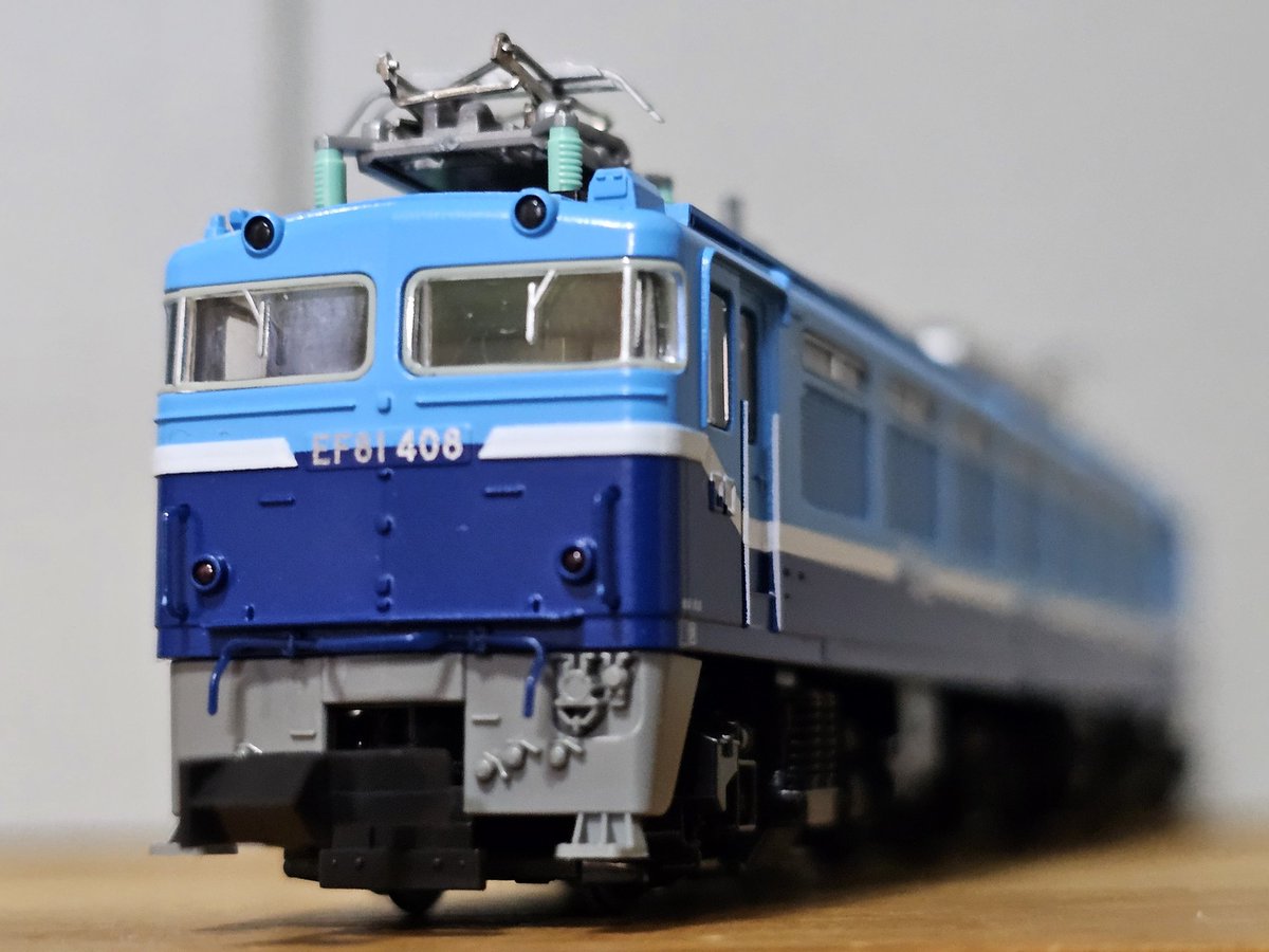 KATO鉄道模型まつり特製品 EF81 408 貨物試験塗装機 限定品につられて