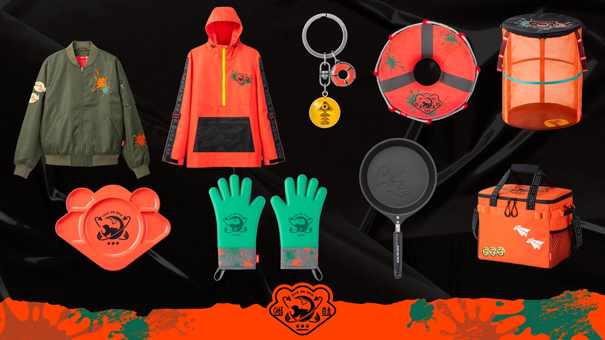 新商品]一緒にバイトやらなイカ？「SALMON RUN Splatoon 3」シリーズの