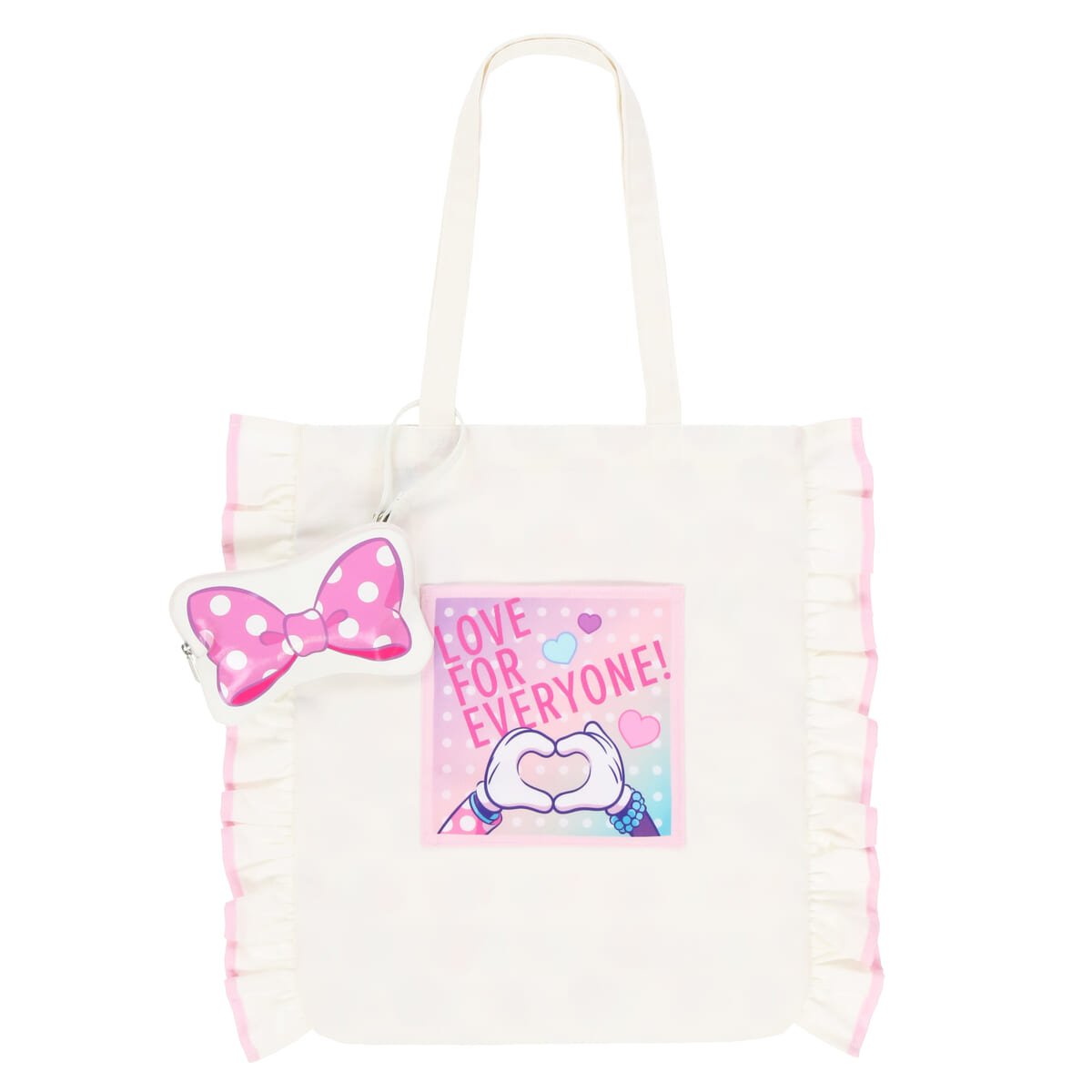 フリルのついたトートバッグ！ 東京ディズニーランド「ディズニー