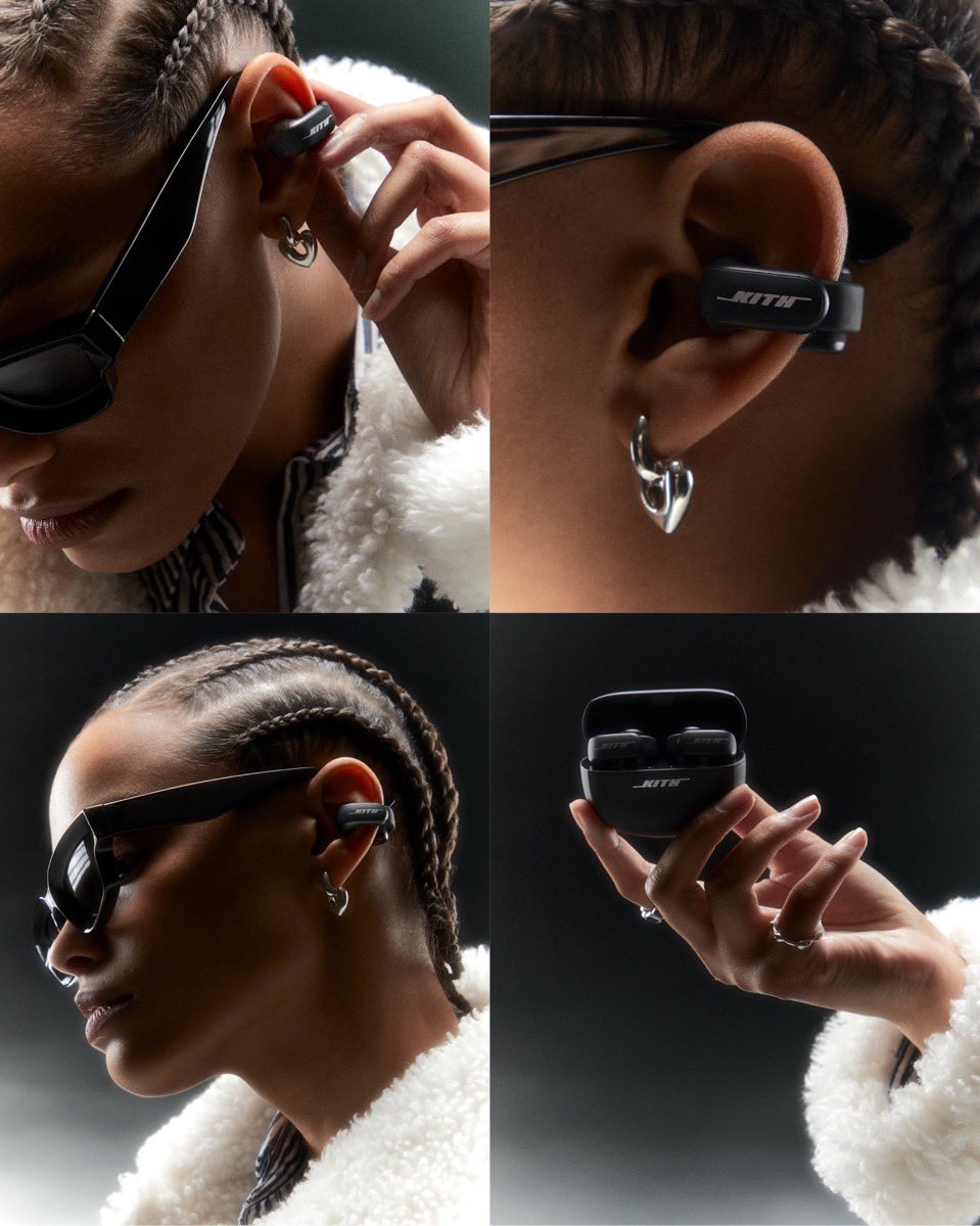 Kith for Bose コラボイヤホン『Ultra Open Earbuds』が国内1月22日