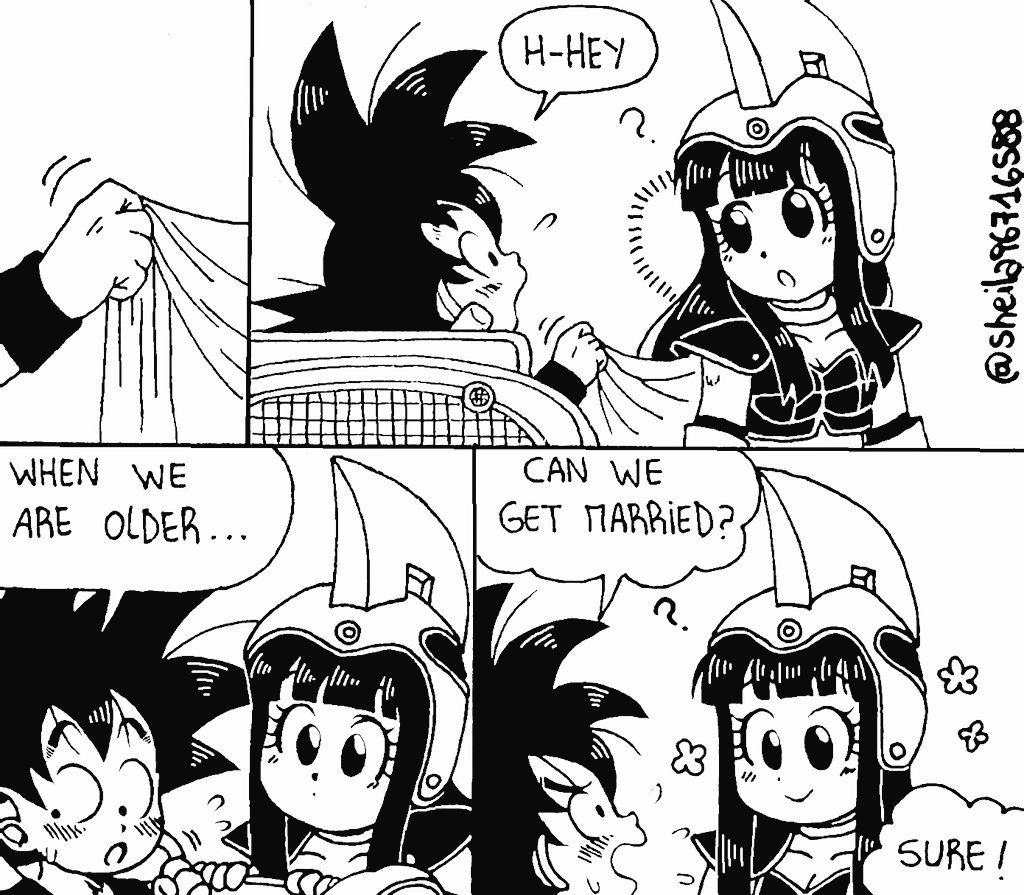 Change of personalities #悟チチ #Gochi #Dragonball