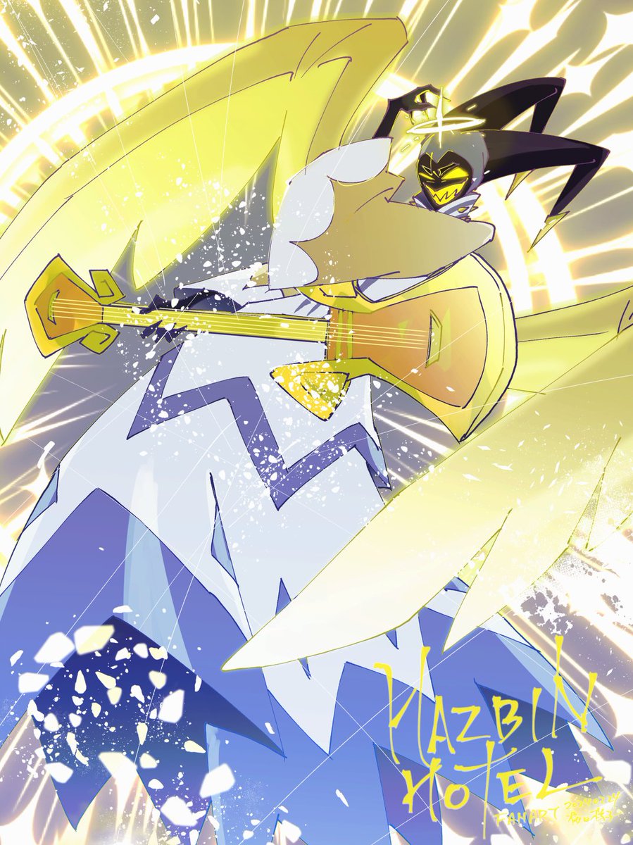 ハズビン・ホテル。 アダム👼🎸✨ ＃fanart