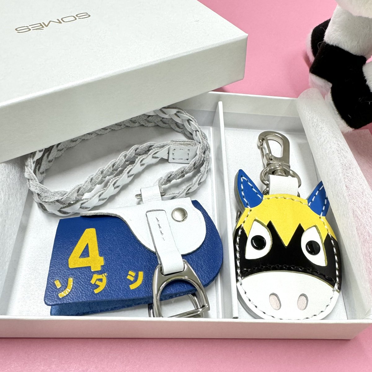 🌸二次受注のお知らせ🌸 ソダシ×ソメスサドルコラボ 『ゼッケン鞍