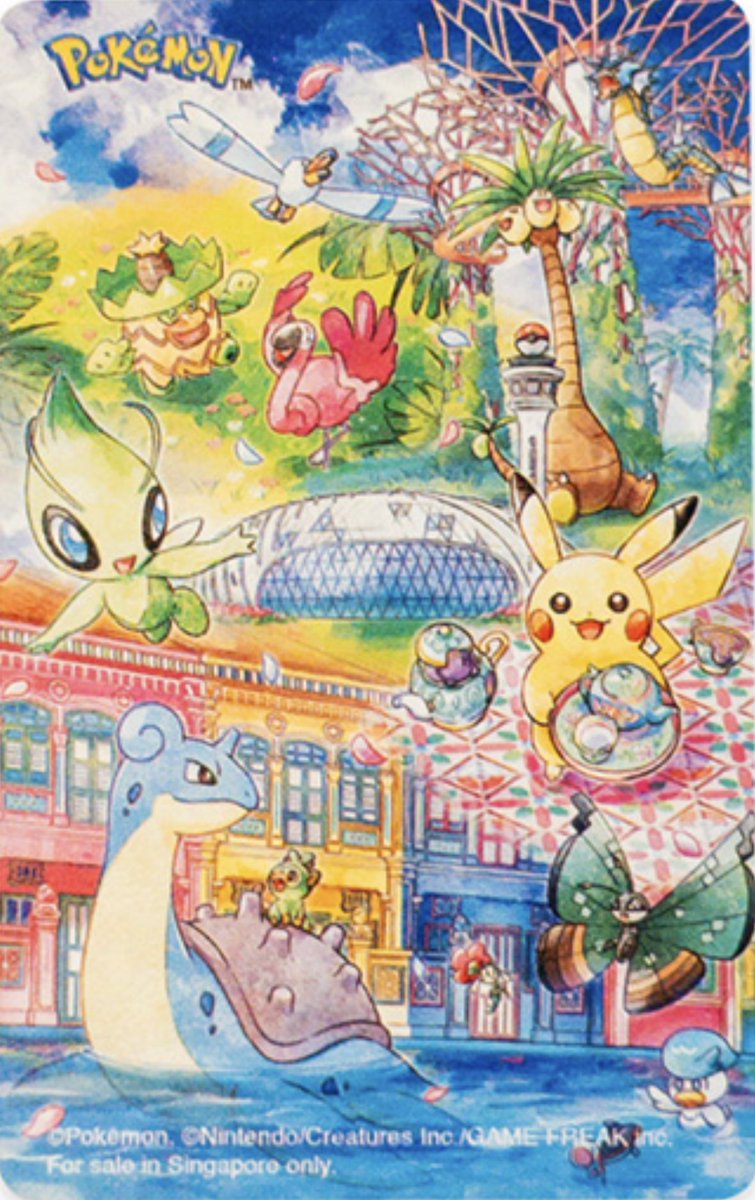 海外ポケモン】ポケセンシンガポール5周年記念キャンペーンでSPグッズ