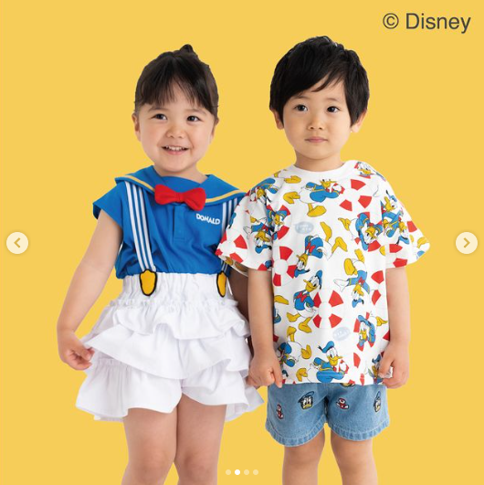 バースデイ『ドナルドダック90周年×futafuta』コラボ！2024夏が6月5日