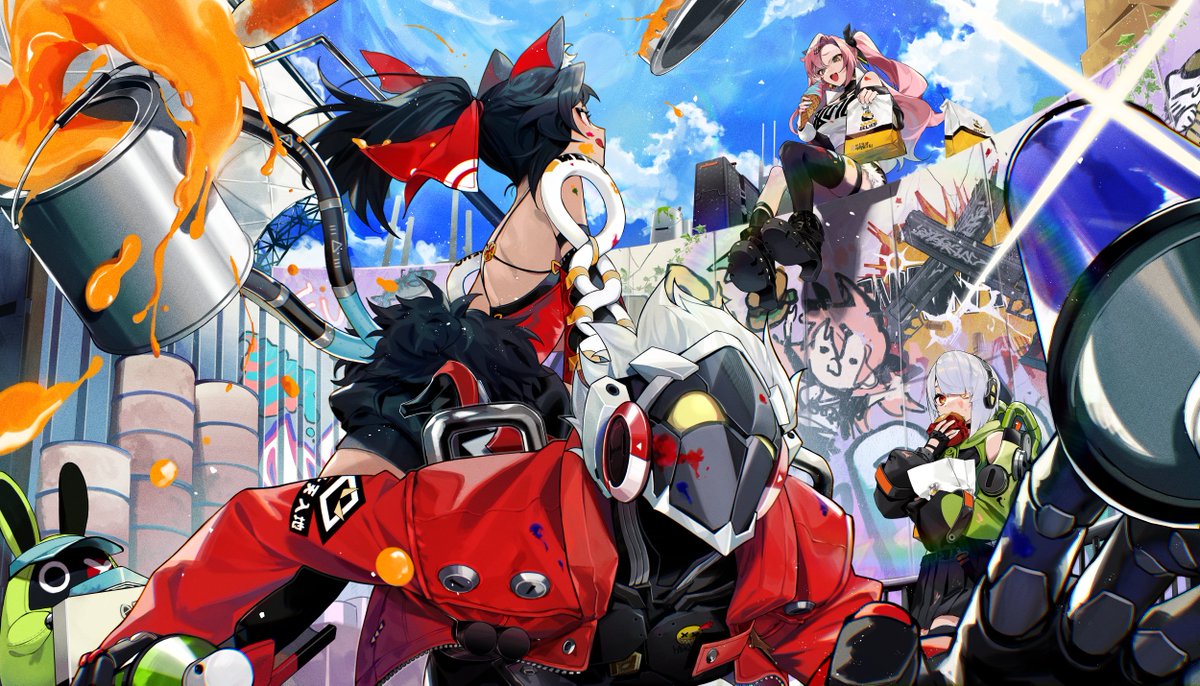 ゼンレスゾーンゼロリリースおめでとうございます！ 邪兎屋のみんな