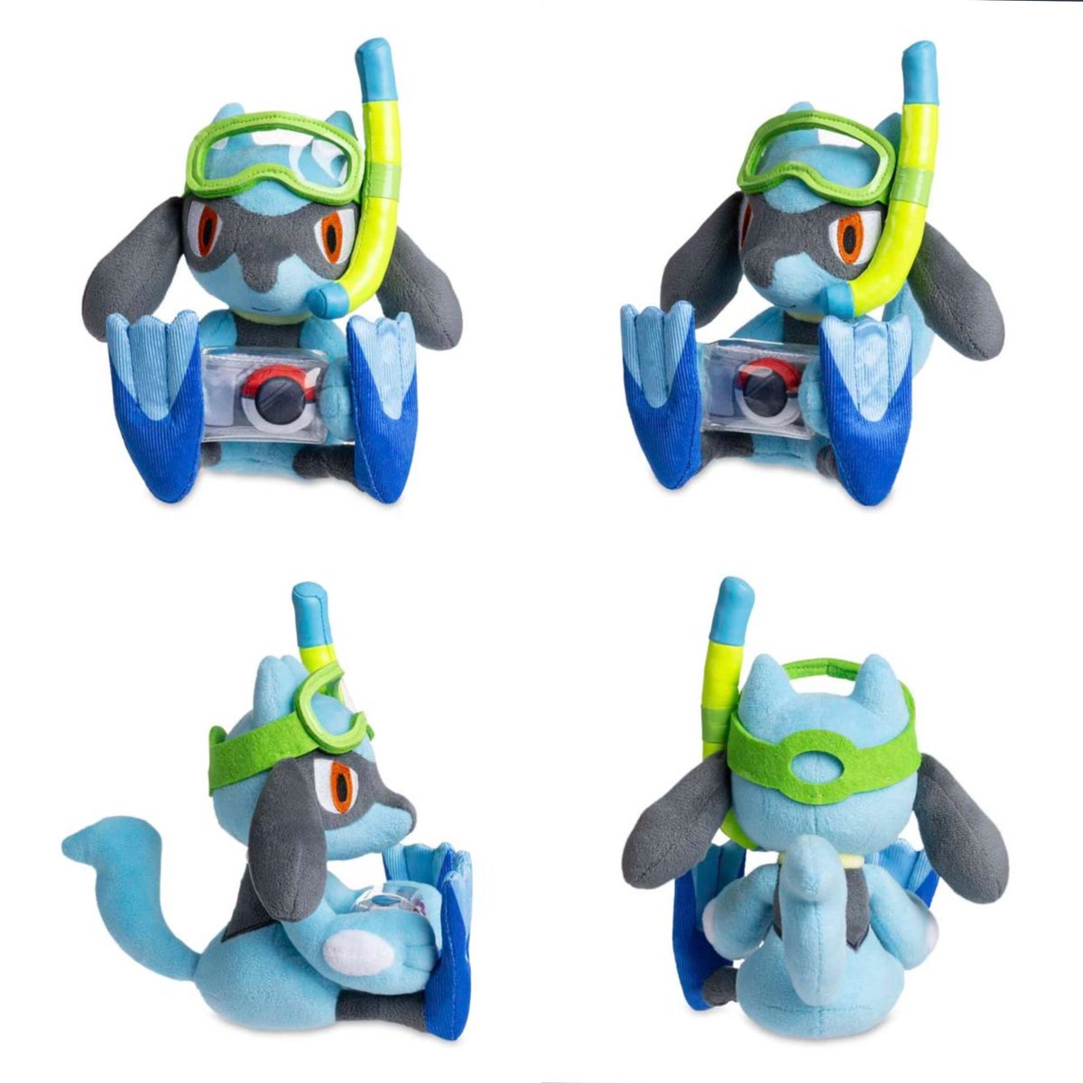 WCS ホノルル　ポケモン　ぬいぐるみ　リオル　新品 2024