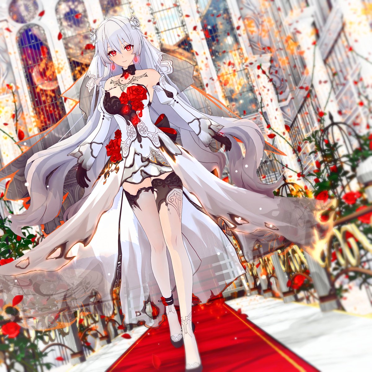 崩壊3rd MMD】テレサ・アポカリプスさん ＜使用モデル＞ ・德丽莎—大月