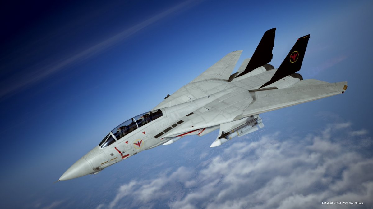 ACE7 ×#TopGunMaverick 機体紹介㊹F-14A Tomcat | Top Gun: Maverick