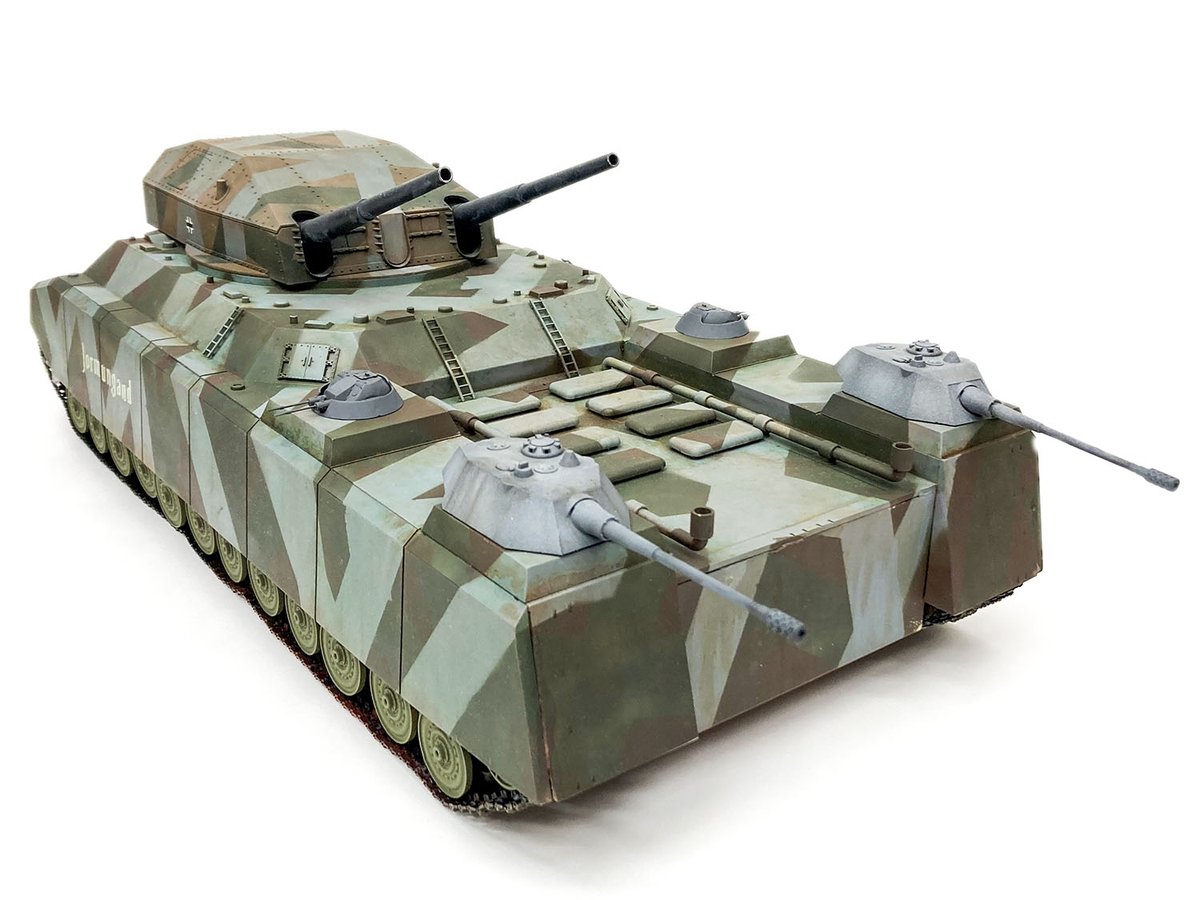 プラッツ新製品情報】 ロケットモデルズ『1/72 ドイツ軍 陸上巡洋艦 P